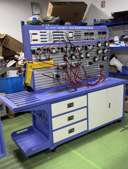 SG-JDY01 机电液气一体化实验教学培训系统（实物阀/透明阀可选）